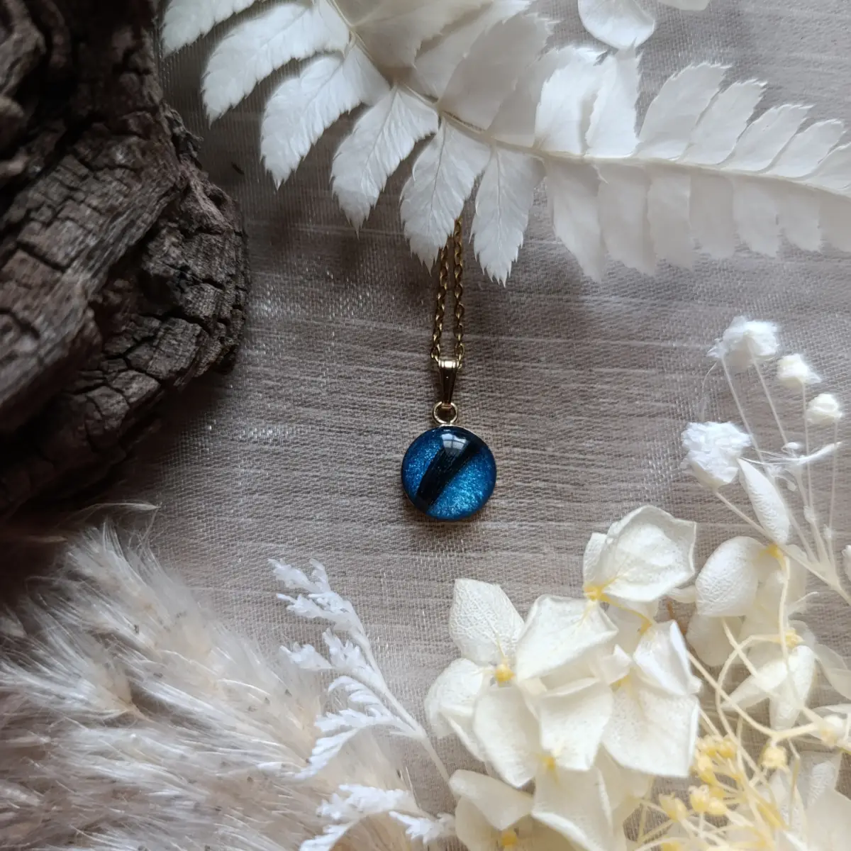 Collier souvenir pendentif 8/10/12/15 mm – Gold filled – Image 5
