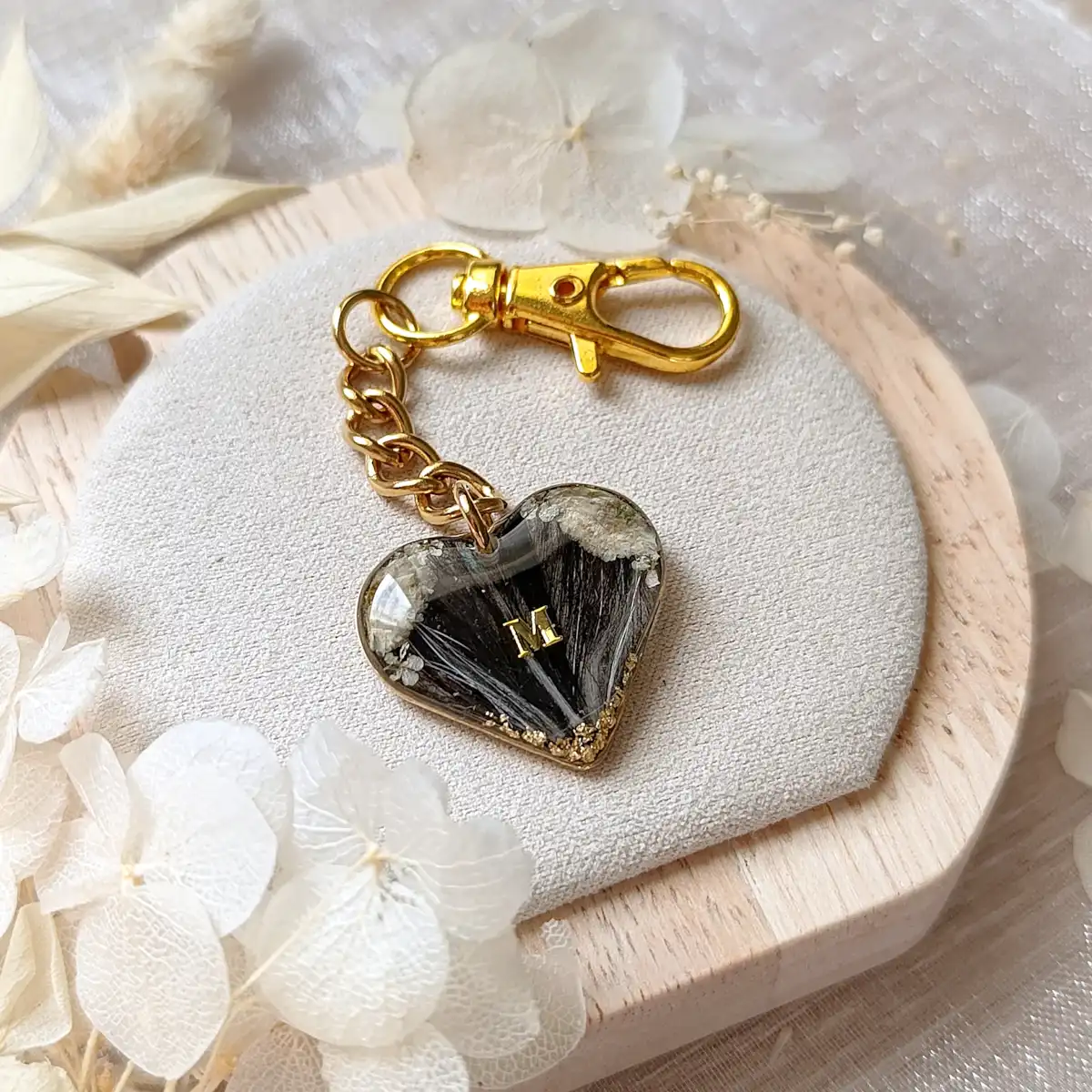 Porte clés coeur souvenir - Acier inoxydable – Image 3